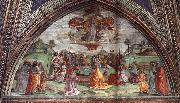 GHIRLANDAIO, Domenico Death and Assumption of the Virgin oil on canvas